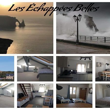 エトルタLes Echapees Bellesアパートメント 部屋 写真